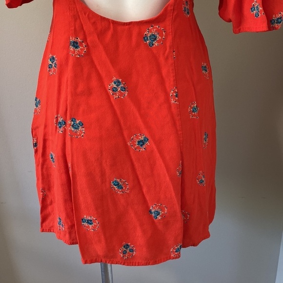 Free People Red Floral Dress - Picture 8 of 14